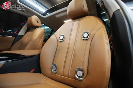 신차 출고 BMW G30 520i 순정보다 강력한 순정형 통풍시트 / 김포