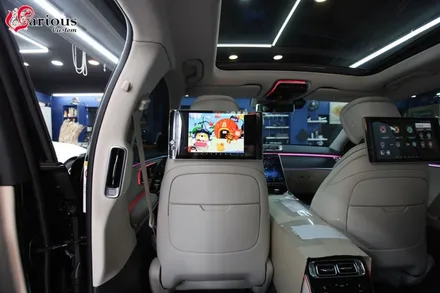 W223 S클래스 S450 출고 리어모니터,동양모니터 장착 / 김포