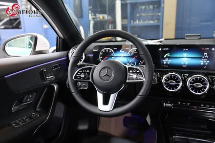 벤츠 A클래스 W177 A220 해치백 통풍시트,핸들열선 시공 / 김포