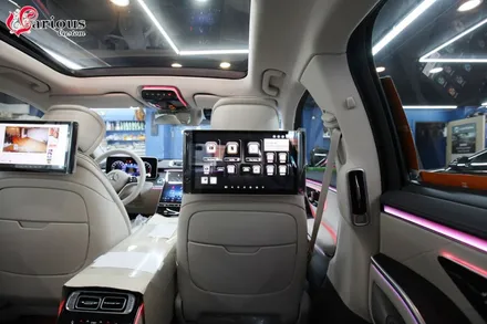 W223 S클래스 S450 출고 리어모니터,동양모니터 장착 / 김포
