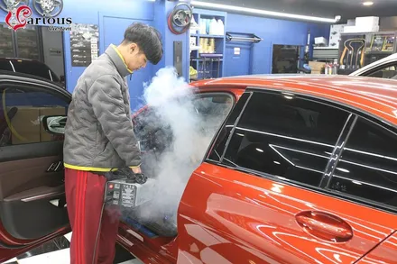 BMW 신형 3시리즈 순정 시트에 통풍기능만 삽입하기 / 김포