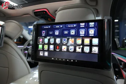 W223 S클래스 S450 출고 리어모니터,동양모니터 장착 / 김포