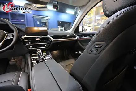 BMW G30 520d 통풍시트,워크인 스위치 옵션 추가하기 / 김포