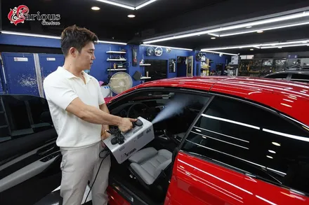 BMW 통풍시트 전문/ M4 컨버터블 순정시트 활용 통풍시트 시공 / 김포