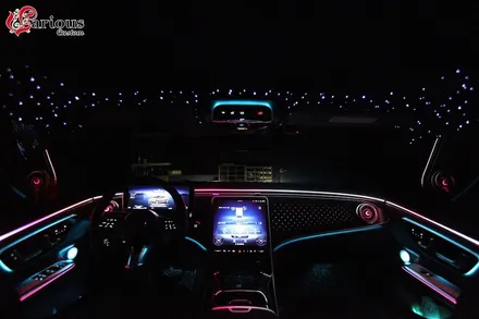 벤츠 EQE 고급스러움을 더하는 실내 무드등 천장 스타 라이트 / 김포