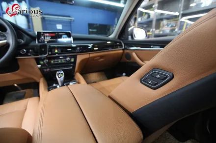 베리어스커스텀 BMW X5 통풍시트,LED 워크인 스위치 시공 / 김포