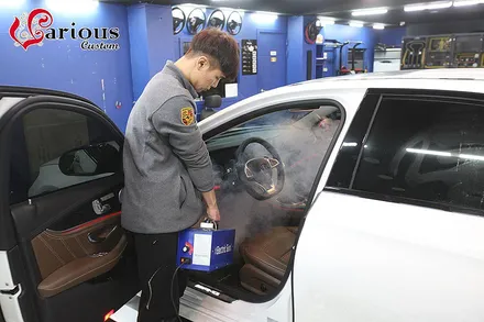 벤츠 신형E클래스 AMG스타일에 딱맞는 통풍시트 작업 / 김포
