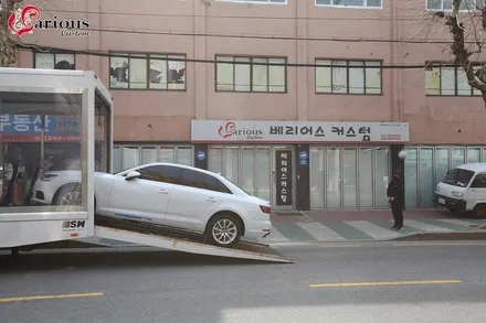 신차 출고 풀체인지 아우디A4 핸들열선 시공 / 김포