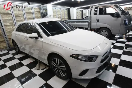 벤츠 A클래스 W177 A220 해치백 통풍시트,핸들열선 시공 / 김포