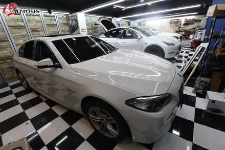 BMW F10 5시리즈의 시트가 편안해지는 통풍시트 / 김포