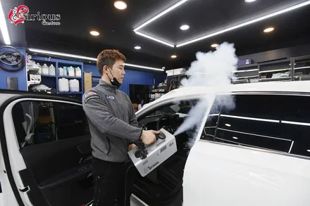 벤츠 A클래스 W177 A220 해치백 통풍시트,핸들열선 시공 / 김포