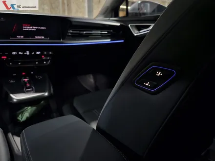 수입차 실내튜닝 전문 베리어스커스텀/ 아우디 Q4 e-tron 통풍시트,LED 워크인스위치, 후석 열선시트 / 김포