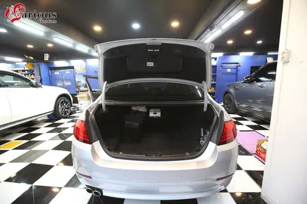 BMW F10 528i 핸들 열선+후석 열선+스키스루+전동트렁크 시공 / 김포
