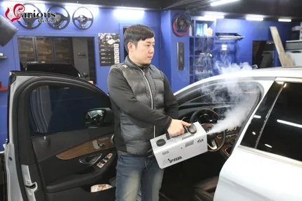 벤츠 C클래스 순정버튼 열선시트+ 콘솔 매립형 공기 청정기 / 김포