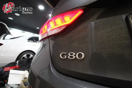 제네시스 G80 아주 완벽한 스키쓰루 작업 / 김포