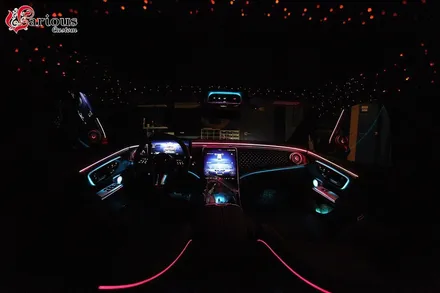 벤츠 EQE 고급스러움을 더하는 실내 무드등 천장 스타 라이트 / 김포