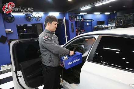 BMW 3시리즈의 실내를 꽉 채운 3가지 옵션 시공 / 김포