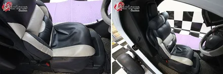 시트 튜닝 전문 베리어스커스텀 트위지 시트 개조 작업 / 김포