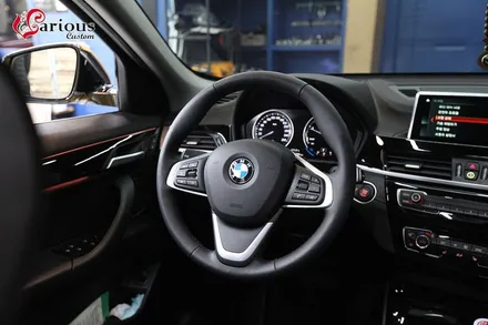 순정형 핸들열선 전문 BMW X2 히팅 스티어링 휠 / 김포