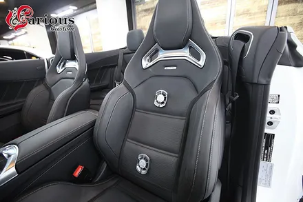 벤츠 C63 amg 컨버터블 신형 스마트 통풍시트+D컷 핸들열선 / 김포