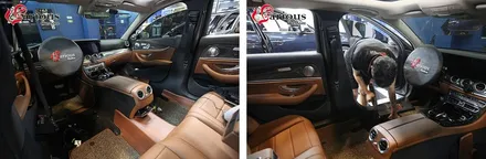 벤츠 E300 AMG 라인에도 통풍시트가 없다구요? / 김포