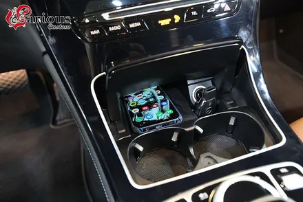 벤츠 GLC 220d 쿠페 차량용 무선 충전기 진짜 필요해요! / 김포