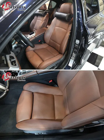 BMW F10 M550d 순정시트에 통풍시트 기능 추가 하기 / 김포