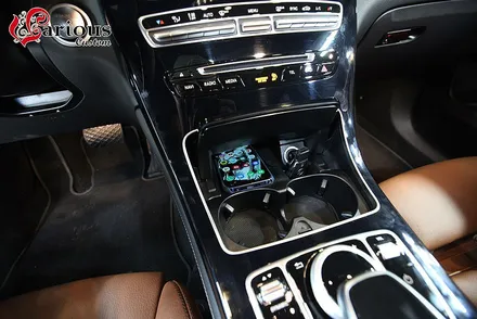 벤츠 GLC 220d 쿠페 차량용 무선 충전기 진짜 필요해요! / 김포