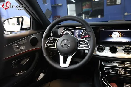 벤츠 신형E클래스 E300 아방가르드 핸들열선+전동트렁크 시공 / 김포