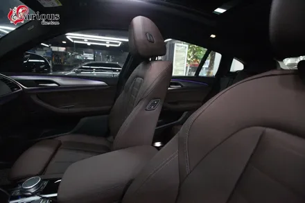BMW X4의 주행을 편안하게. 럼버서포트,LED 워크인 스위치 / 김포