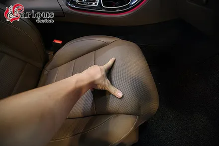 벤츠 신형E클래스의 순정 통풍시트 개선 작업 / 김포
