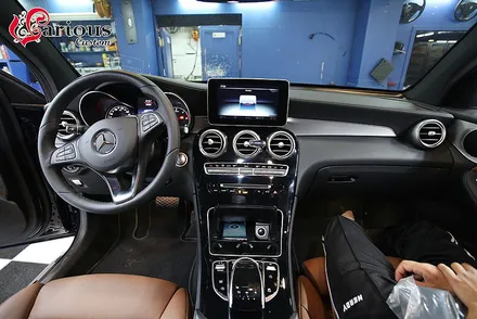 벤츠 GLC 220d 쿠페 차량용 무선 충전기 진짜 필요해요! / 김포