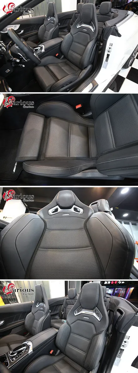 벤츠 C카브리올레 63 AMG 통풍시트+D컷 핸들열선+이지억세스 / 김포