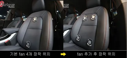 쉐보레 볼트 EV 전기차 시트에도 통풍시트 기능은 필수 / 김포