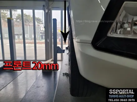 쌍용자동차 티볼리 옵셋보강 허브스페이스 20mm,25mm 장착!!! / 평택, 안성, 오산