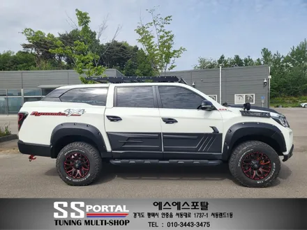 쌍용자동차 렉스턴스포츠칸 신형범퍼 교체 및 미션오일쿨러 장착 / 평택, 안성, 오산