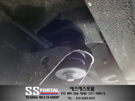 코란도스포츠  하체튜닝 무본서스펜션,상하탑부싱,레트럴바,샤프트연장,범퍼스탑,언더컵1,2번 승차감개선 작업 / 평택, 안성, 오산