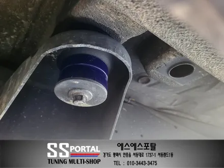 코란도스포츠  하체튜닝 무본서스펜션,상하탑부싱,레트럴바,샤프트연장,범퍼스탑,언더컵1,2번 승차감개선 작업 / 평택, 안성, 오산