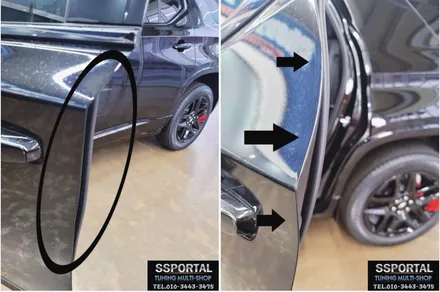 쉐보레 SUV 특대형 트래버스  생활보호패키지  PPF 시공 / 평택, 안성, 오산