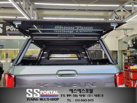 [신차출고 및 구조변경]더뉴 렉스턴스포츠 칸 승차감개선 튜닝 및 캠핑라이프 스타일 피크하드탑&아이캠퍼 루프탑 작업 / 평택, 안성, 오산