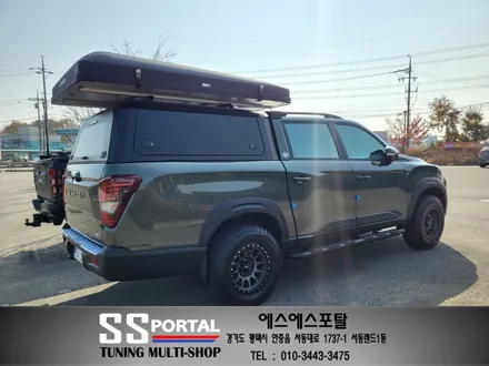 [신차출고 및 구조변경]더뉴 렉스턴스포츠 칸 승차감개선 튜닝 및 캠핑라이프 스타일 피크하드탑&아이캠퍼 루프탑 작업 / 평택, 안성, 오산