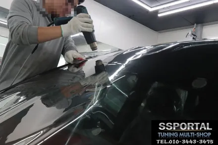▶에스에스포탈◀G4렉스턴신차 넥스가드 UV400 전체썬팅 시공 / 평택, 안성, 오산