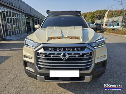 렉스턴스포츠칸 쿨멘 외관 튜닝파츠 테일게이트 가니쉬 시공 / 평택, 안성, 오산