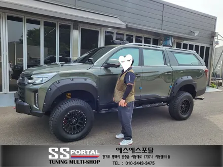 더뉴 렉스턴스포츠 칸 신차출고부터 높이구조변경까지 에스에스포탈에서 완료합니다. / 평택, 안성, 오산