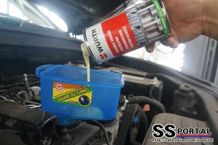 ◆SSPORTAL◆쌍용자동차 렉스턴스포츠차량  합성엔진오일 ☞파워클러스터빌렌자5w40☜ / 평택, 안성, 오산