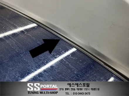렉스턴스포츠 외관 퍼포먼스 튜닝파츠 본넷덕트,테일게이트,본넷그릴 시공 / 평택, 안성, 오산