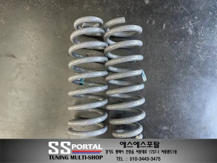 쌍용자동차 카이런 하체튜닝 빅풋스프링2인치 + 우레탄 부싱 업패드 장착 / 평택, 안성, 오산
