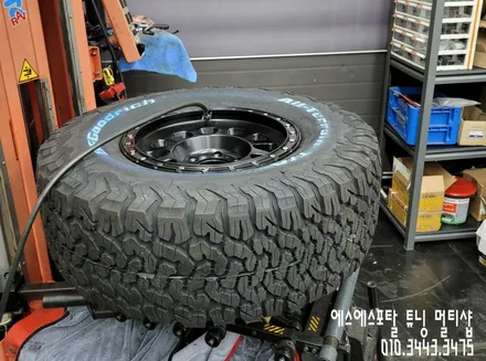브롱코 칵투스 그레이 튜닝 높이구조변경 1,980mm 완료 / 평택, 안성, 오산