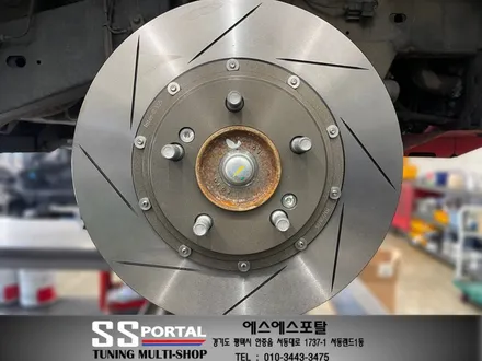 더뉴 렉스턴스포츠 칸 튜닝 락슬라이더발판,브레이크튜닝 4P 작업 / 평택, 안성, 오산
