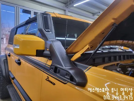 브롱코 튜닝  타이로드 슬리브와 외관 퍼포먼스 스노클 장착 / 평택, 안성, 오산